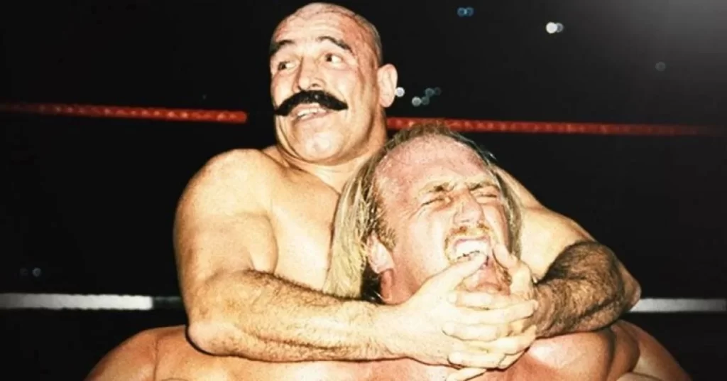 The Iron Sheik and Hulk Hogan