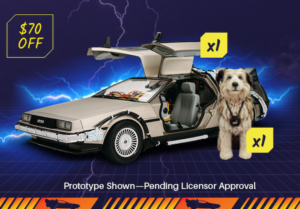 Back to the Future DeLorean and Einstein