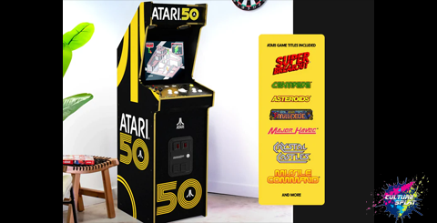 Arcade1Up Atari 50th Anniversary Cabinet