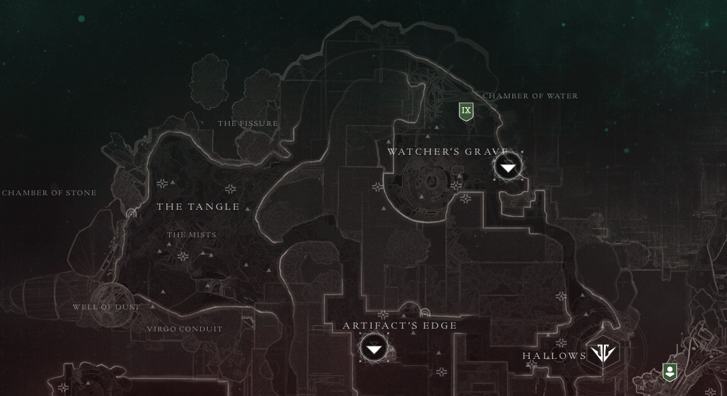 Watchers Grave - Xur location guide September 8